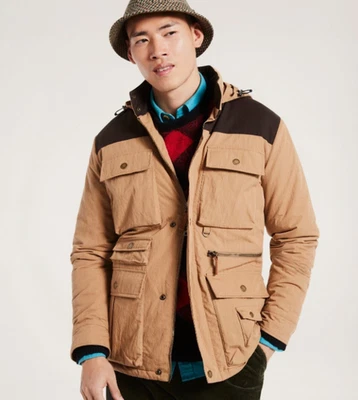 Abrigo chaqueta de campo con aislamiento térmico Brooks Brothers talla M color marrón precio de venta sugerido por el fabricante $398 Foto 1 de 4