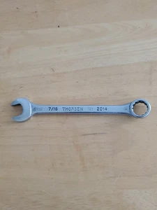Thorsen Tools 7/16" Combination Wrench 12pt #2014 USA Made Has Owner Mark - Picture 1 of 8