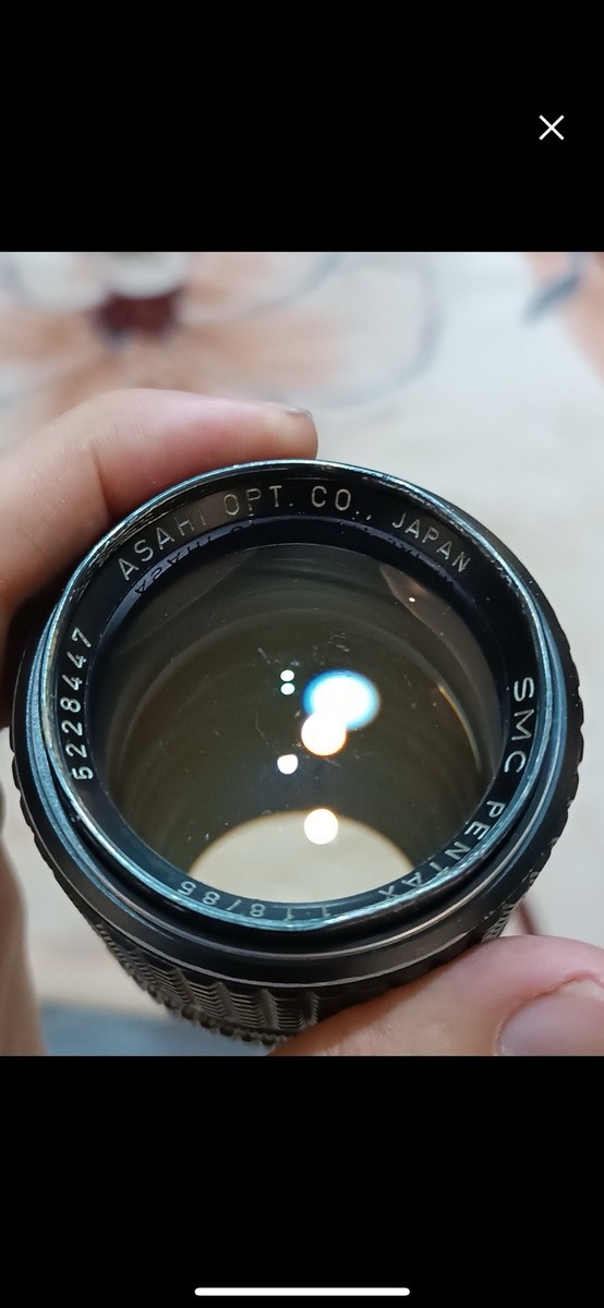Pentax SMC f/1.8 Camera Lenses 85mm Focal for sale | eBay