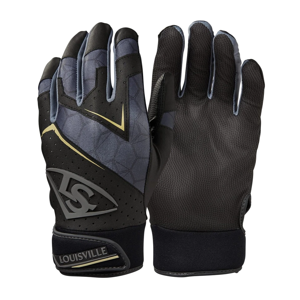 Guantes de Bateo Louisville Slugger Adultos Genuinos 2.0 Negros XX Grandes Foto 1 de 4