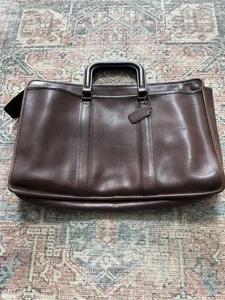 Valigetta Coach Metropolitan vintage marrone 039-0013 marrone guanto pelle conciata - Foto 1 di 17