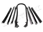 1966 1967 Gm A Body Mid Size Convertible Top Roofrail Weatherstrip Seal Kit