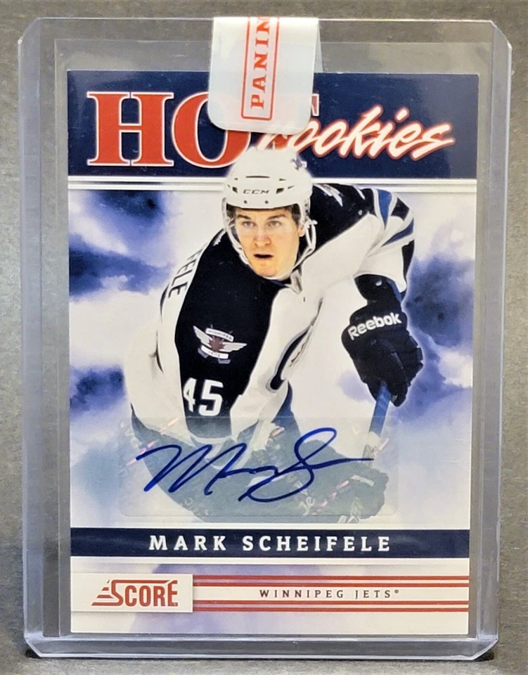 2011-12 Panini Score Signatures #556 Mark Scheifele Redemption - Image 1 of 2
