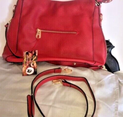 CARTERA-PISTOLA PakinMomma Grande Cuero Suave BOLSO ~ Pistola Autoprotectora Acceso EZ * Foto 1 de 4