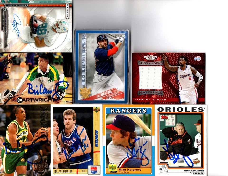 Bill Wennington autographed signed 91-92 NBA Upper Deck Kings Bulls - Image 1 of 1