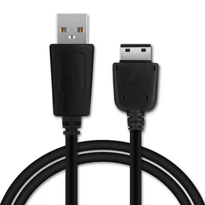 Charging Cable for Samsung GT-E1081 GT-E2550 SGH-B460 SGH-B220 SGH-C200 Black - Picture 1 of 5