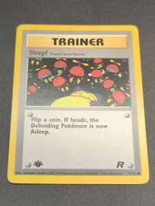 ¡Dormir! | Casi Nuevo | Team Rocket 1ª Edición 79/82 | Común | Pokemon - Imagen 1 de 1