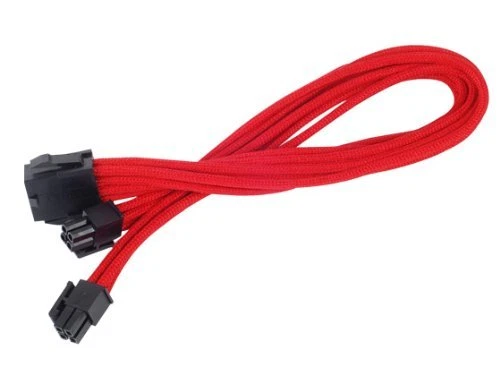 Silverstone Tek PP07-EPS8R Sleeved Extension Power Supply Cable - Image 1 of 1