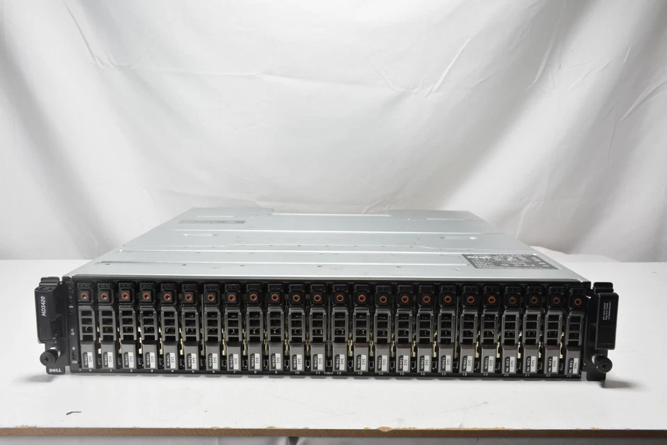Dell PowerVault MD3420 SAS Storage  24 bay 2.5" SFF WITH  2x12G-SAS 0WVM12 Caddy - Image 1 of 3