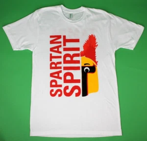 University of Tampa Spartans Spirit UT White Double Sided T Shirt Men's Sz M NEW - Picture 1 of 10