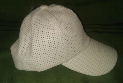 Gorra de béisbol blanca crema Magid Hats NUEVA Foto 1 de 4