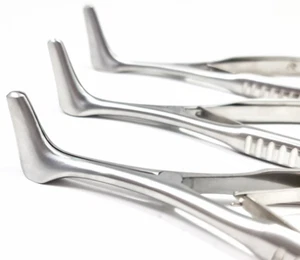 3x Nasal Speculum 5.5'' / 14 cm Speculum 1'' / 25 mm Nose Nasal ENT Rhinologie - Picture 1 of 9