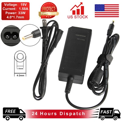 19V 1.58A AC Adapter Charger Power Supply For HP COMPAQ Mini 110 210 700 CQ10 - Image 1 of 4