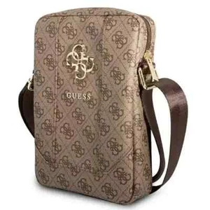 Guess Bolso de Hombro 8" Marrón 4G Metal Logo Correa Ajustable para Teléfono de Mesa - Imagen 1 de 4