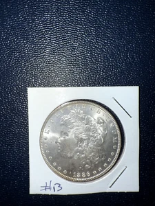1886 Morgan Silver Dollar Uncirculated BU Coin - Picture 1 of 3