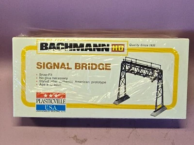 Vintage Bachmann HO SIGNAL BRIDGE Snap-Fit Unassembled Building Kit #2620 USA - Image 1 of 4