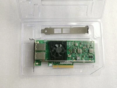 DELL/INTEL X540-T2 Genuine CONVERGED DUAL PORT NETWORK ADAPTER K7H46/3DFV8 10GbE - Image 1 of 4