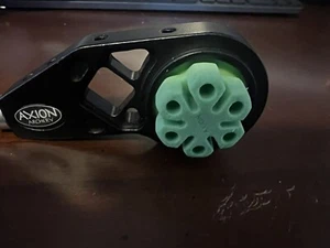 Axion Archery Cloud 3" Bow Stabilizer, Green Damper - BLACK - Picture 1 of 2