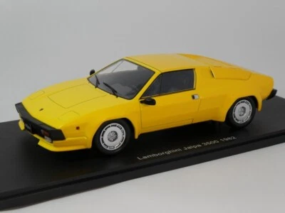 KK Lamborghini Jalpa 3500 Amarillo 1982 1/18 KKDC181283 - Imagen 1 de 4