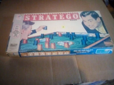 Vintage  1960's Retro 1961 Stratego War Strategy Board Game  - Image 1 of 4