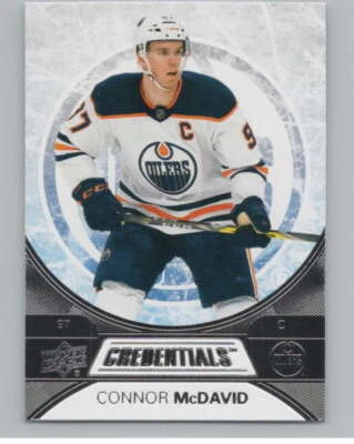 2021-22 Upper Deck Credentials #1 Connor McDavid  Edmonton Oilers V99665 - Image 1 of 3