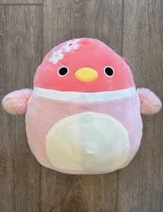 Squishmallow Sonja The Sakura Mallard Duck 12" Peluche Flor de Cerezo - Imagen 1 de 8