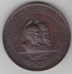 C1 VATICAN Medaille PAPALE Pie IX 1867 PETRI ET PAULUS Ae Bronze VOIGT 