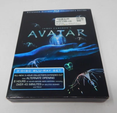 Avatar Blu-Ray | 2009 James Cameron Extended Collector’s Edition Slipcover - Image 1 of 4