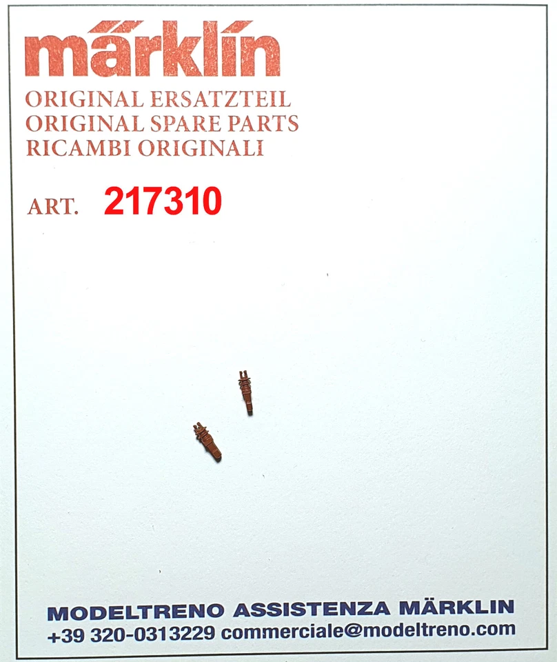 MÄRKLIN MARKLIN 21731 217310 ISOLATORE TETTO (2 Pz) - ISOLATOR FÜR DACHLEITUNG (2 St.)