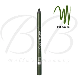 RIMMEL Scandaleyes 24Hr Waterproof Kohl Kajal Eyeliner Eye Liner Pencil *NEW* - Picture 1 of 24