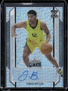 Jared Butler 2022 Leaf Metal Mojo Silver Auto Autograph Rookie RC - Picture 1 of 3
