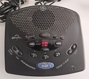 GE 29869GE2-A Digital Answering Messaging System - Good Cond. w Power Cord - Zdjęcie 1 z 3