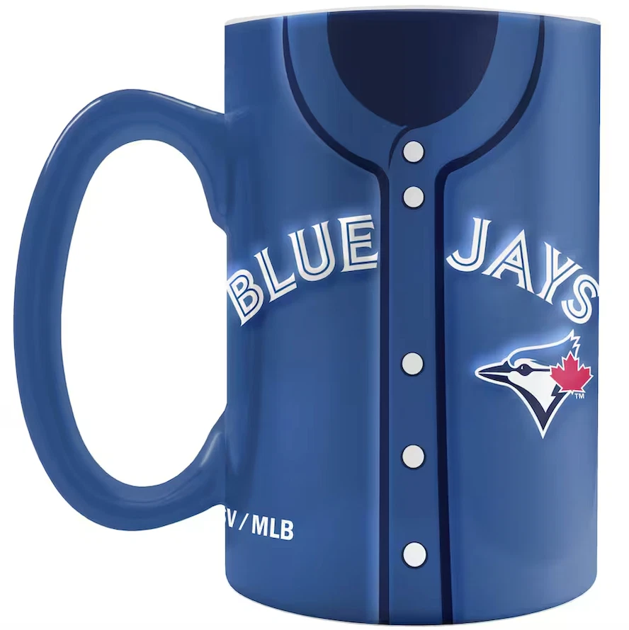 Taza deportiva esculpida Sports Vault Toronto Blue Jays MLB béisbol 20 oz frío caliente Foto 1 de 2