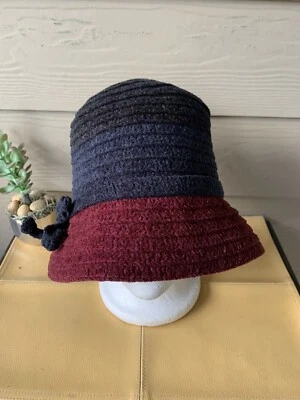 Sombrero cubo multicolor para mujer Naftali Abenaim Millinery talla única Foto 1 de 4
