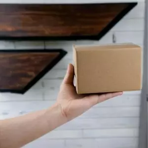 50 6x4x4 Cardboard Paper Boxes Mailing Packing Shipping Box Corrugated Carton - Picture 1 of 5