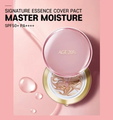 AGE20's Signature Essence Cover Pact Master Moisture 14g + Refill 14g  K-beauty - Image 1 of 4