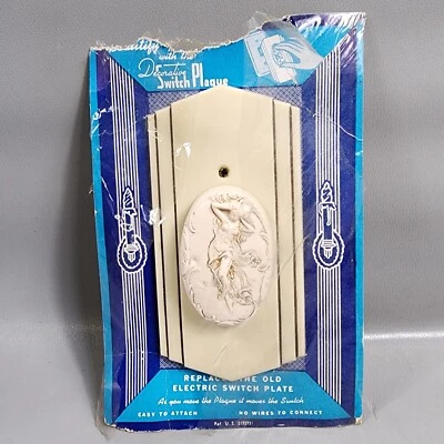 Декоративный винтажный чехол-переключатель света Coles в стиле ар-деко для итальянских провинциальных женщин - Изображение 1 из 4