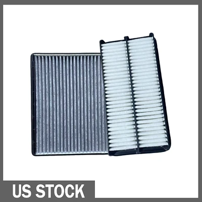 Combo Set Engine&Carbon Cabin Air Filter For 06-10 KIA Sedona Hyundai Entourage Foto 1 de 4