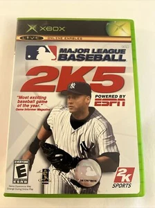 Major League Baseball 2K5 (Microsoft Xbox, 2005) CIB W/manual. Great Condition - Picture 1 of 7