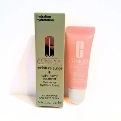 Tratamiento Hydro-Plump CLINIQUE Moisture Surge Lip .34oz / 10ml Nuevo en Caja Foto 1 de 4