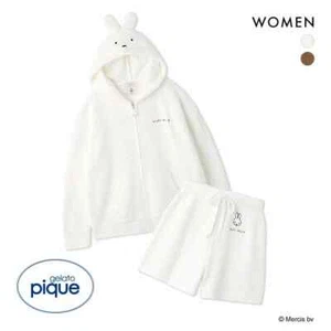 GELATO PIQUE DICK BRUNA Mffy Hoodie Shorts Set Room Wear Setup Size Free Japan - Picture 1 of 9