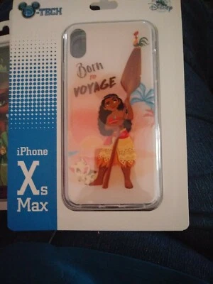 CAPA ESTOJO DISNEY PARKS D-TECH MOANA BORN TO VOYAGE iPHONE XS MAX - Imagem 1 de 2