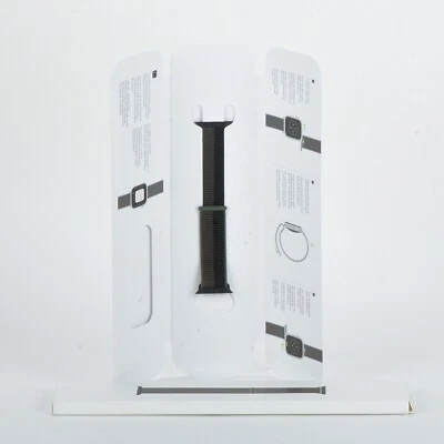 Apple Watch 38 mm 40 mm 41 mm Serie 4 5 6 7 8 9 SE Sport Loop Band Tornado / Gris Foto 1 de 4