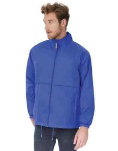 B&C Mens Air Windbreaker Jacket Outdoor Winter Warm Coat Full Zip - Picture 1 of 5