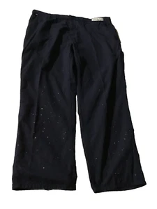 Carhartt 73478-20 Flame Resistant Men's Dungaree Fit Navy Pants 42 x 32 Set of 2 - Picture 1 of 17