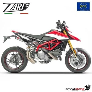 Scarichi Zard GT acciaio fondello carbonio omologato Ducati Hypermotard 950/SP - Imagen 1 de 5