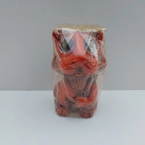Vintage ANIMAL DELIGHTS 4 3/4" TIGER Rare Hand Painted Candle 1970's Hong Kong - Picture 1 of 8