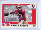 BROCK PURDY ROOKIE 🔥 49ERS ALL-AMERICAN FOOTBALL CARD GREAT STOCKING STUFFERS🔥 For Sale