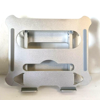 Laptop Stand Aluminum Multi-Angle Adjustable Riser Heat-Vent Ergonomic - Image 1 of 3