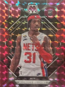 Mosaico Panini 2022 #235 Alondes Williams mosaico rosa - Imagen 1 de 2